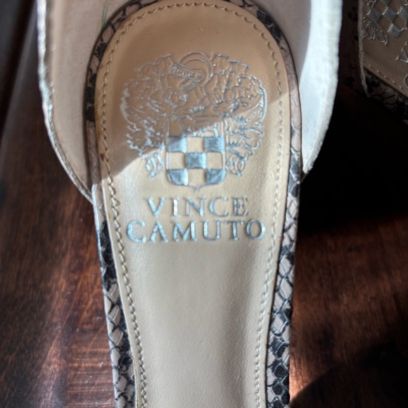 Vince Camuto Snakeskin Heels - Picture 6 of 6